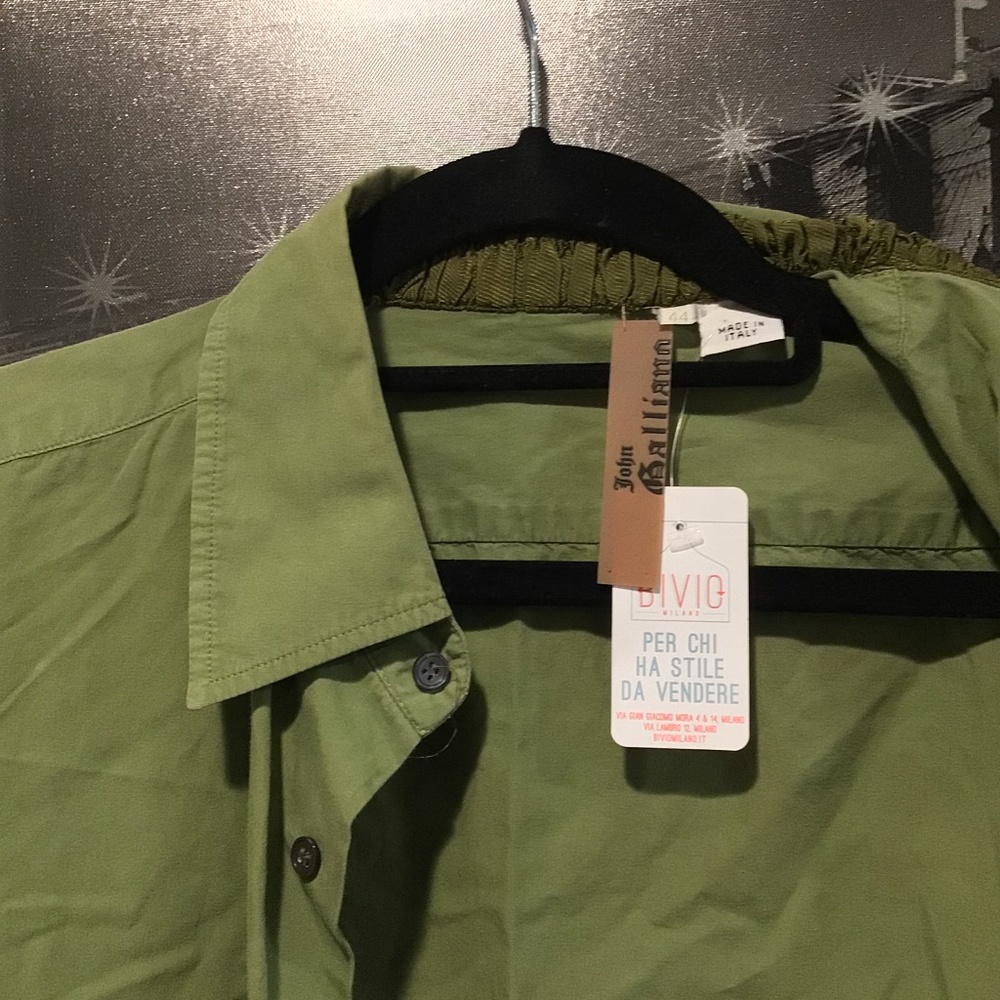 NWT John Galliano Shirt - Picture 4 of 6